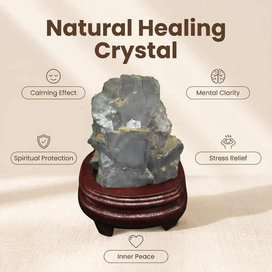 Fluorite Raw Stone 06