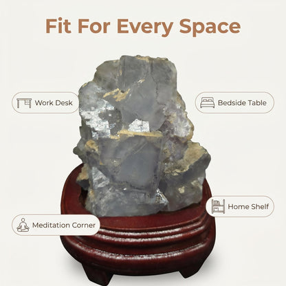 Fluorite Raw Stone 06