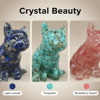 Crystal Canine Companions: The French Bulldog Collection