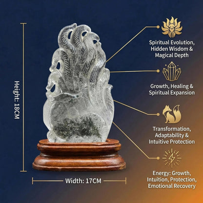 Verdant Spirit Fox – Green Phantom Quartz Edition 🦊