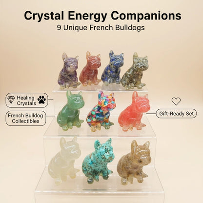 Crystal Canine Companions: The French Bulldog Collection