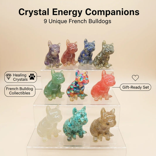 Crystal Canine Companions: The French Bulldog Collection